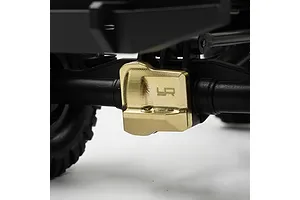 Yeah Racing Brass F/R Gearbox Cover image 76500