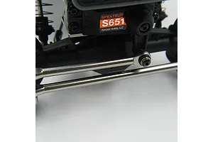 Yeah Racing Gunmetal Aluminium Steering Links Set image 76514