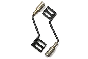 Yeah Racing Silver Steel Exhaust Tail Pipe 2Pcs image 76552