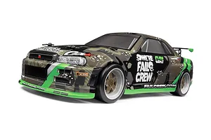 HPI 1/18 Fail Crew Nissan Skyline R34 GT-R Body Shell image 76708