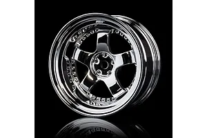 MST 1.9" (+7mm Off-Set) SP1 Silver Rims 4Pcs