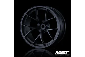 MST 1.9" (+8mm Off-Set) RID Black Rims 4Pcs