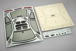 MST 1/10 E92 Unpainted Body Shell - Clear image 76819