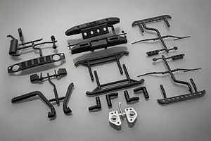 MST 1/10 J4 Unpainted Body Shell - Clear image 76821