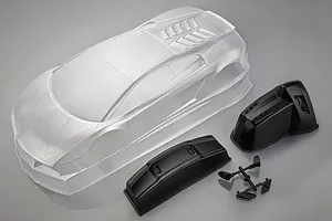 MST 1/10 LP56 LB Unpainted Body Shell - Clear image 76823