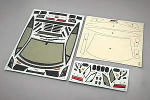 MST 1/10 LP56 LB Unpainted Body Shell - Clear image 76824