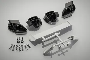 MST 1/10 EK9 Unpainted Body Shell - Clear image 76838