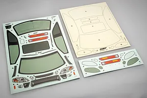 MST 1/10 JZ3 Unpainted Body Shell - Clear image 76845
