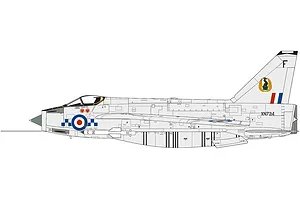 Airfix 1/72 English Electric Lighting F.2A Interceptor Jet Scaled Plastic Model Kit image 76955