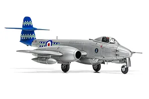 Airfix 1/72 Gloster Meteor F.8 Jet Scaled Plastic Model Kit image 76960
