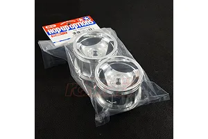Tamiya 2012 Street Rover Silver Front Rims 2Pcs image 77065