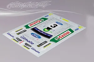 Matrixline 1/10 Ford Focus Decal Sheet Option 2 image 77230