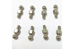 RGT 4mm Ball Studs 8Pcs