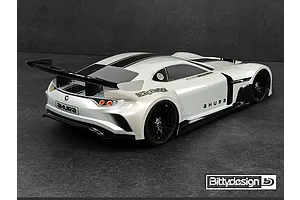 Bittydesign 1/10 Ahura GT Unpainted Body Shell w/ Decals image 77254