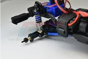 GPM Medium Carbon Steel Front CVD Driveshafts & (+5mm) Rear Axles Set image 77290