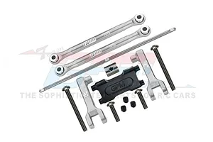 GPM Silver Aluminium Rear Sway Bar Set image 77310