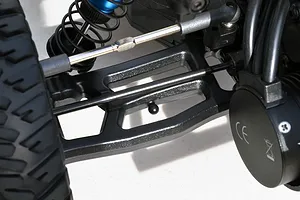 RPM Black Team Associated Pro2, SC10 & Trophy Rat Rear Lower Suspension Arms image 77424