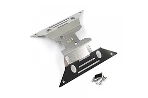 Yeah Racing Stainless Steel Centre Chassis Skid Plate image 77457