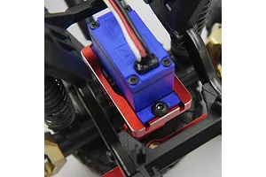 Yeah Racing Red Aluminium Servo Mount image 77473