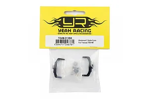 Yeah Racing Black Aluminium Hub Carriers (C-Hubs) 2Pcs image 77480