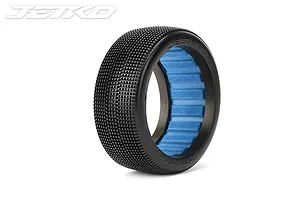 Jetko 1/8 Lesnar Super Soft Tyres on Yellow Dish Rims - Glued Wheels 2Pcs image 3
