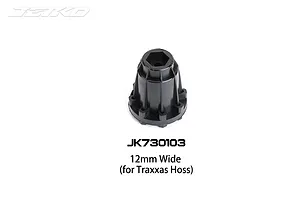 Jetko 4.0" Black Phoenix SMT Medium Soft Belted Tyres on Black Claw Rims - Glued Wheels 2Pcs image 77716