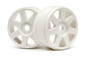 HPI 3.3" V7 White Rims 2Pcs image 7779