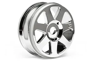 HPI 3.3" V7 Chrome Rims 2Pcs image 7784