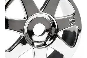HPI 3.3" V7 Chrome Rims 2Pcs image 7785