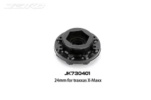 Jetko 5.3" King Cobra XMT Medium Soft Belted Tyres on Metal Blue Claw Rims - Glued Wheels 2Pcs image 78031