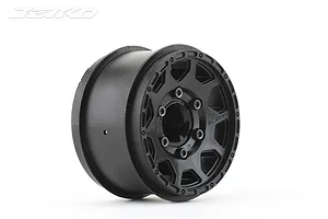 Jetko 2.8" EX ST MT Black Rims 2Pcs