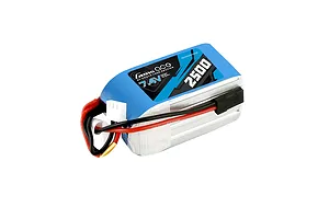 Gens Ace 7.4V 2500mAh Rx Soft Case LiPo Battery