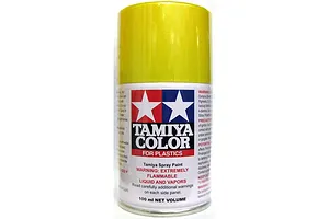 Tamiya TS-97 Pearl Yellow Lacquer Spray Paint 100ml image 78203