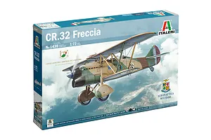 Italeri 1/72 Fiat CR 32 Arrow Freccia Scaled Plastic Model Kit image 78229