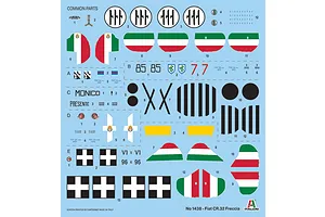 Italeri 1/72 Fiat CR 32 Arrow Freccia Scaled Plastic Model Kit image 78230