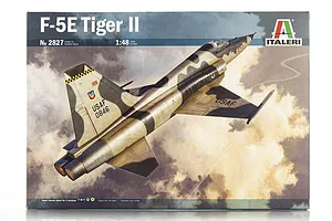Italeri 1/48 F-5E Tiger II Fighter Jet Scaled Plastic Model Kit image 78243