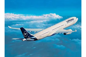 Revell 1/144 Airbus A330-300 Lufthansa New Livery Aircraft Scaled Plastic Model Kit image 78328