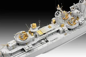 Revell 1/144 German Destroyer Class 119 (Z1 / Z5) Scaled Plastic Model Kit image 78347