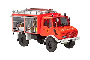 Revell 1/24 Mercedes-Benz Unimog U 1300 TLF 8/18 Scaled Plastic Model Kit image 78357