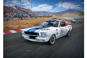 Revell 1/24 1966 Shelby GT 350 R Scaled Plastic Model Kit image 78376