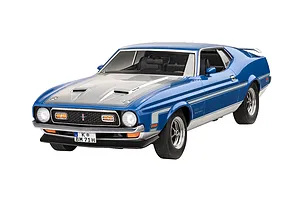 Revell 1/24 1971 Ford Mustang Boss 351 Starter Set Scaled Plastic Model Kit image 78414