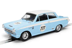 Scalextric 1/32 Ford Lotus Cortina - Jordan Racing Team - Mark Sumpter Slot Car image 78445