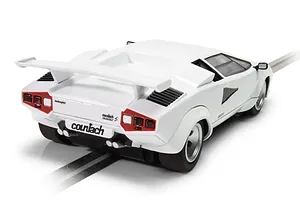 Scalextric 1/32 Lamborghini Countach - White Slot Car image 78452