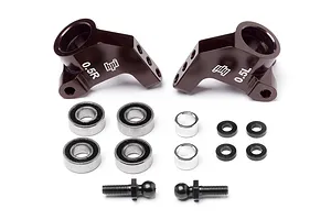 HPI Firestorm/Blitz Aluminium Rear Hub Set Brown (0.5 Degrees) image 7852