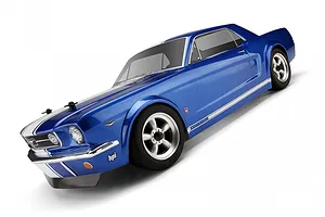 HPI 1/10 1966 Ford Mustang GT Coupe Unpainted Body Shell image 7855