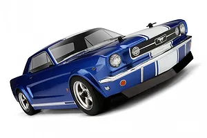 HPI 1/10 1966 Ford Mustang GT Coupe Unpainted Body Shell image 7857