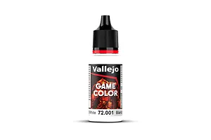 Vallejo Game Colour Dead White Acrylic Paint 18ml