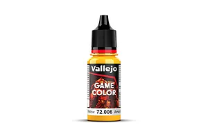Vallejo Game Colour Sun Yellow Acrylic Paint 18ml