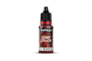 Vallejo Game Colour Scarlet Red Acrylic Paint 18ml