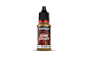 Vallejo Game Colour Leather Brown Acrylic Paint 18ml
